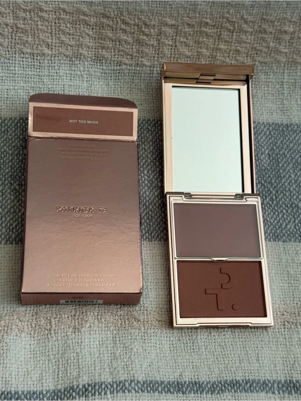 PATRICK TA Major Headlines Double-Take Creme & Powder Blush Duo